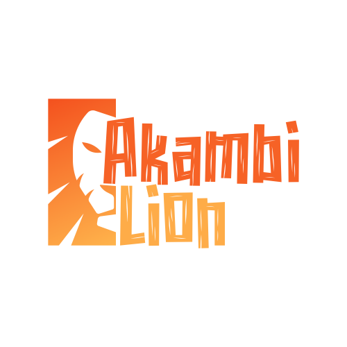 Akambi Lion Logo Sans fond