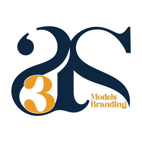 Logo 3As Models Branding Sans fond
